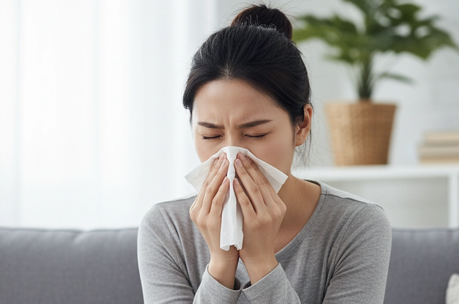 Trời lạnh có thể kích thích niêm mạc và làm tăng chảy nước mũi