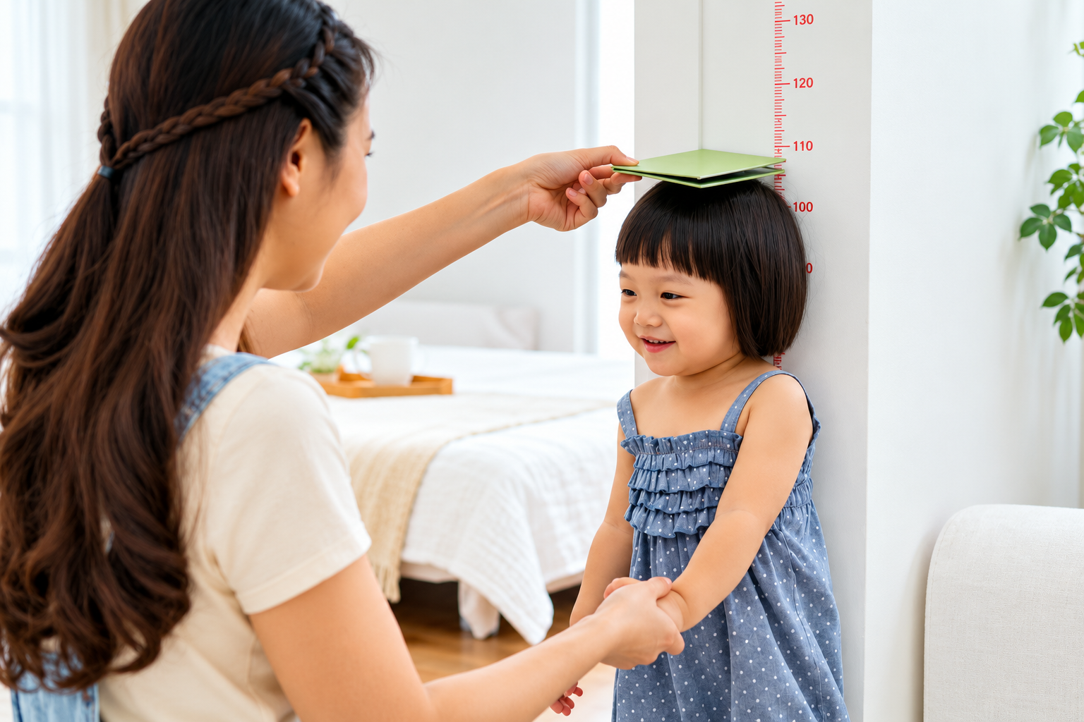 Theo dõi cân nặng và chiều cao theo thời gian giúp phát hiện sớm tình trạng chậm tăng trưởng
