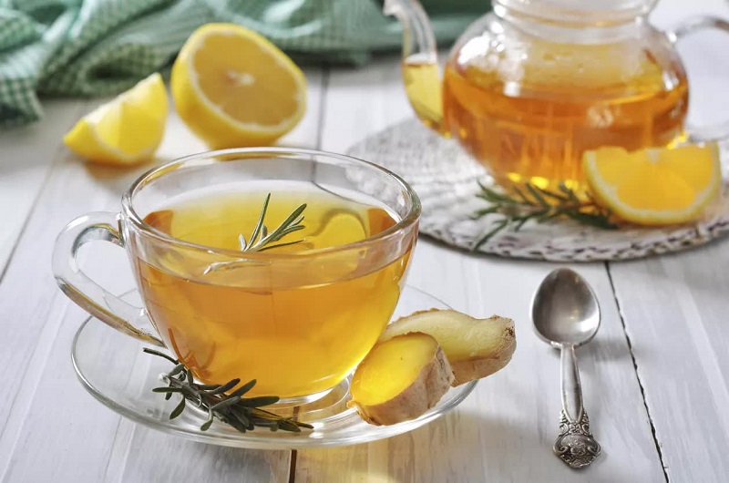Trà gừng giúp loãng đờm, giảm kích ứng